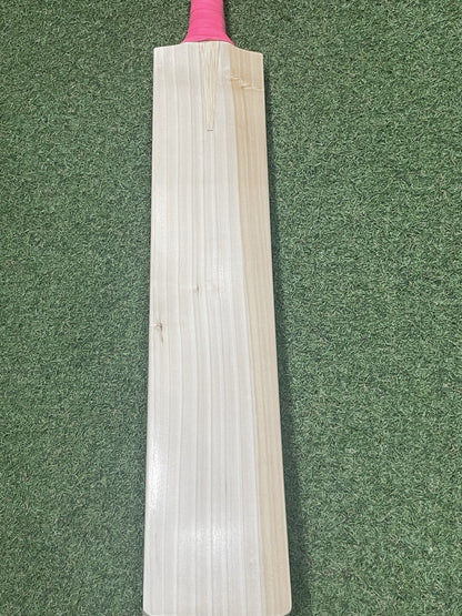 Plain Hell 4 Leather Pro Grade Short Blade Long Handle Cricket Bat (2lb 10oz)