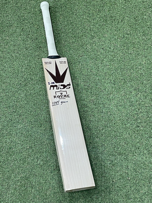 Mids Royal Cricket Bat - Brand New - 2lb 10oz - Excellent Ping! Players Willow!