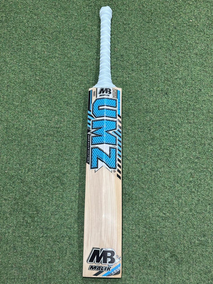 MB Malik UMZ Blue Custom Cricket Bat (2lb 9oz)