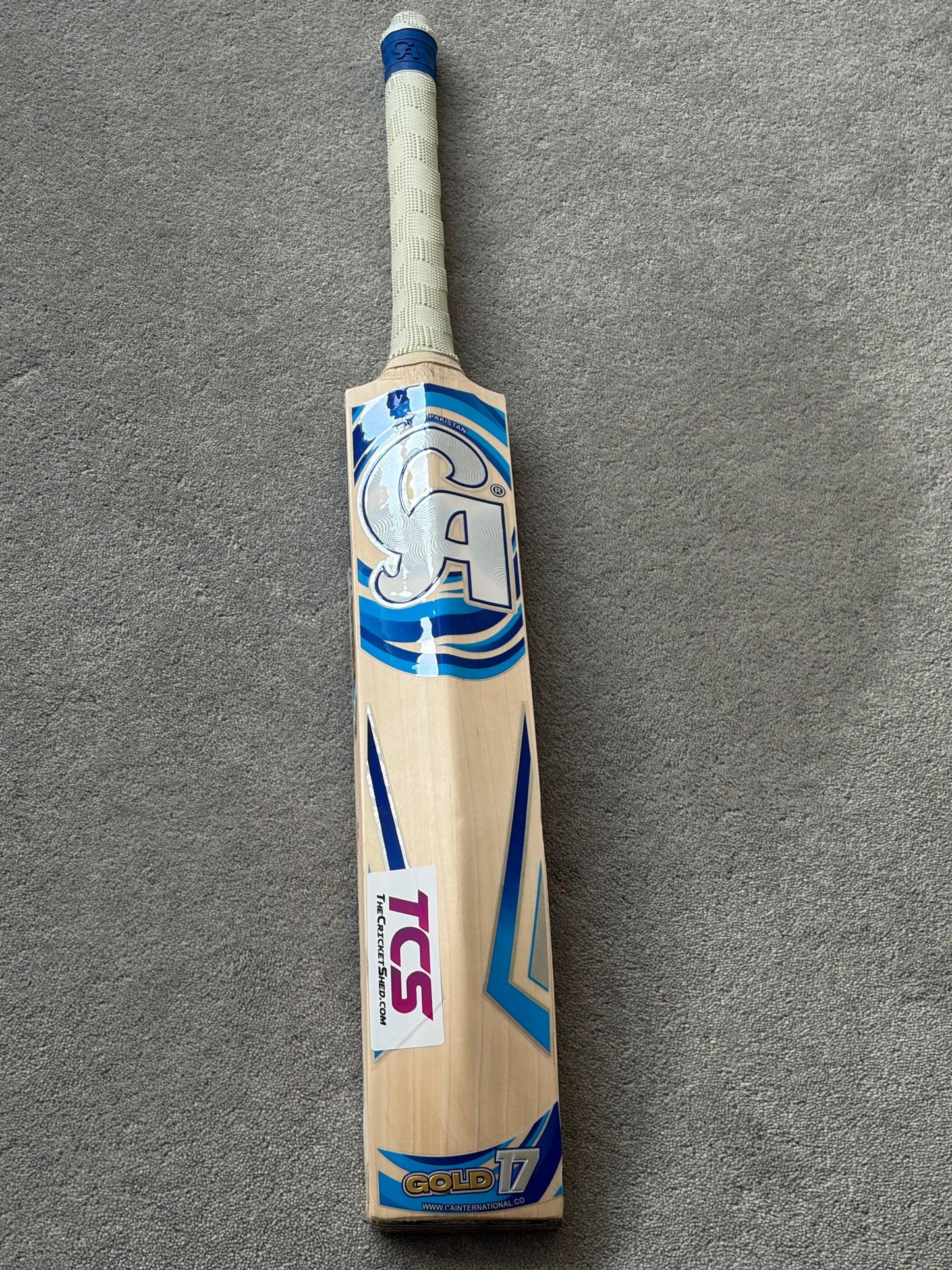 Used CA Gold 17 Short Blade Long Handle Cricket Bat (2lb 10oz)