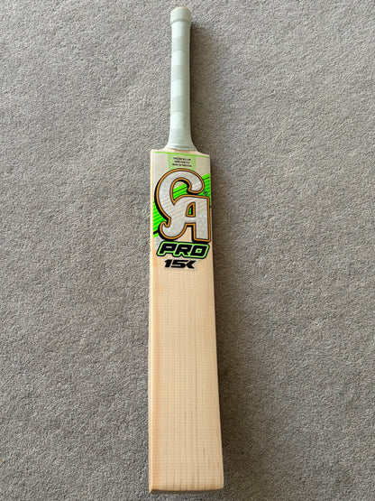 CA Pro 15k Professional Players Hassan Nawaz Cricket Bat (2lb 7oz)