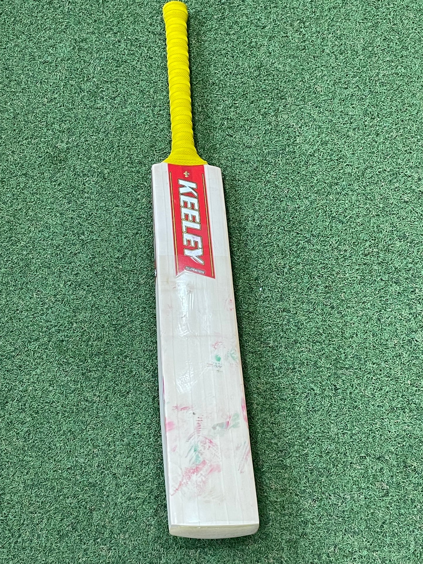 Used Keeley Superior Grade 1 Short Blade Long Handle Cricket Bat (2lb 12oz)