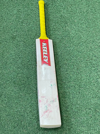 Used Keeley Superior Grade 1 Short Blade Long Handle Cricket Bat (2lb 12oz)