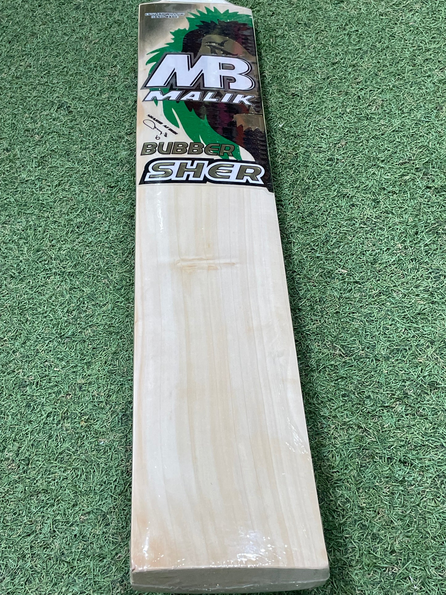 MB Malik Bubber Sher Laminate (Double Wood) Cricket Bat (2lb 9oz)