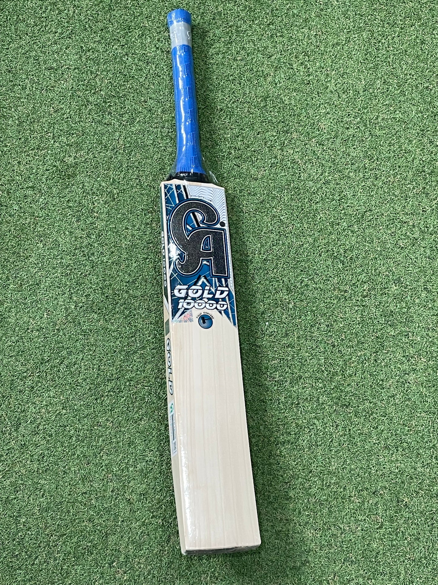 CA Gold 10000 Short Blade Long Handle Cricket Bat (2lb 10oz)