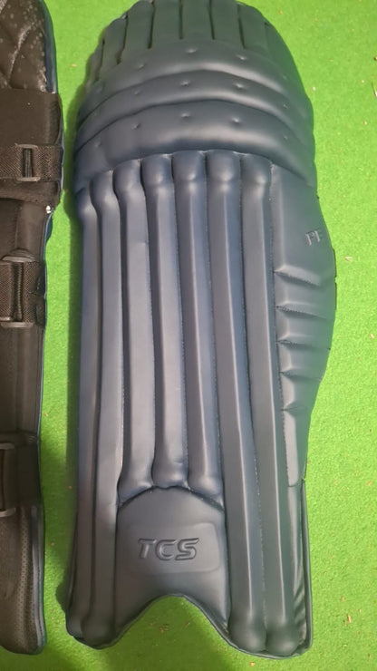 TCS Players Edition Navy Cricket Batting Pads