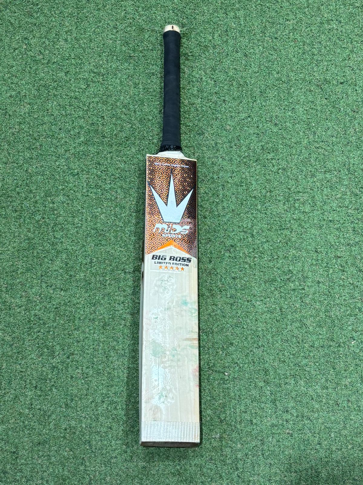 Used Mids Big Boss Limited Edition Cricket Bat (2lb 11oz)