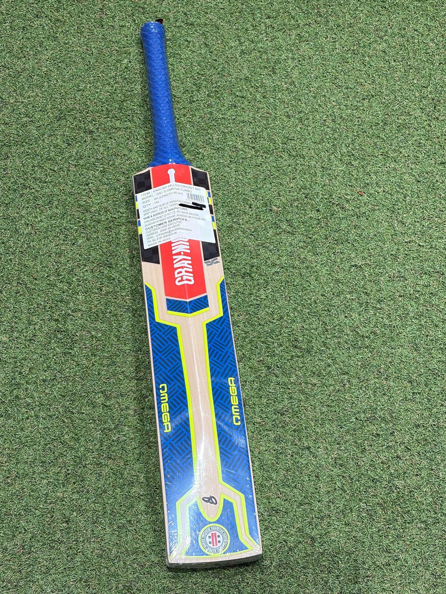 Gray Nicolls Omega GN1.5 Turbo Cricket Bat (2lb 9oz)