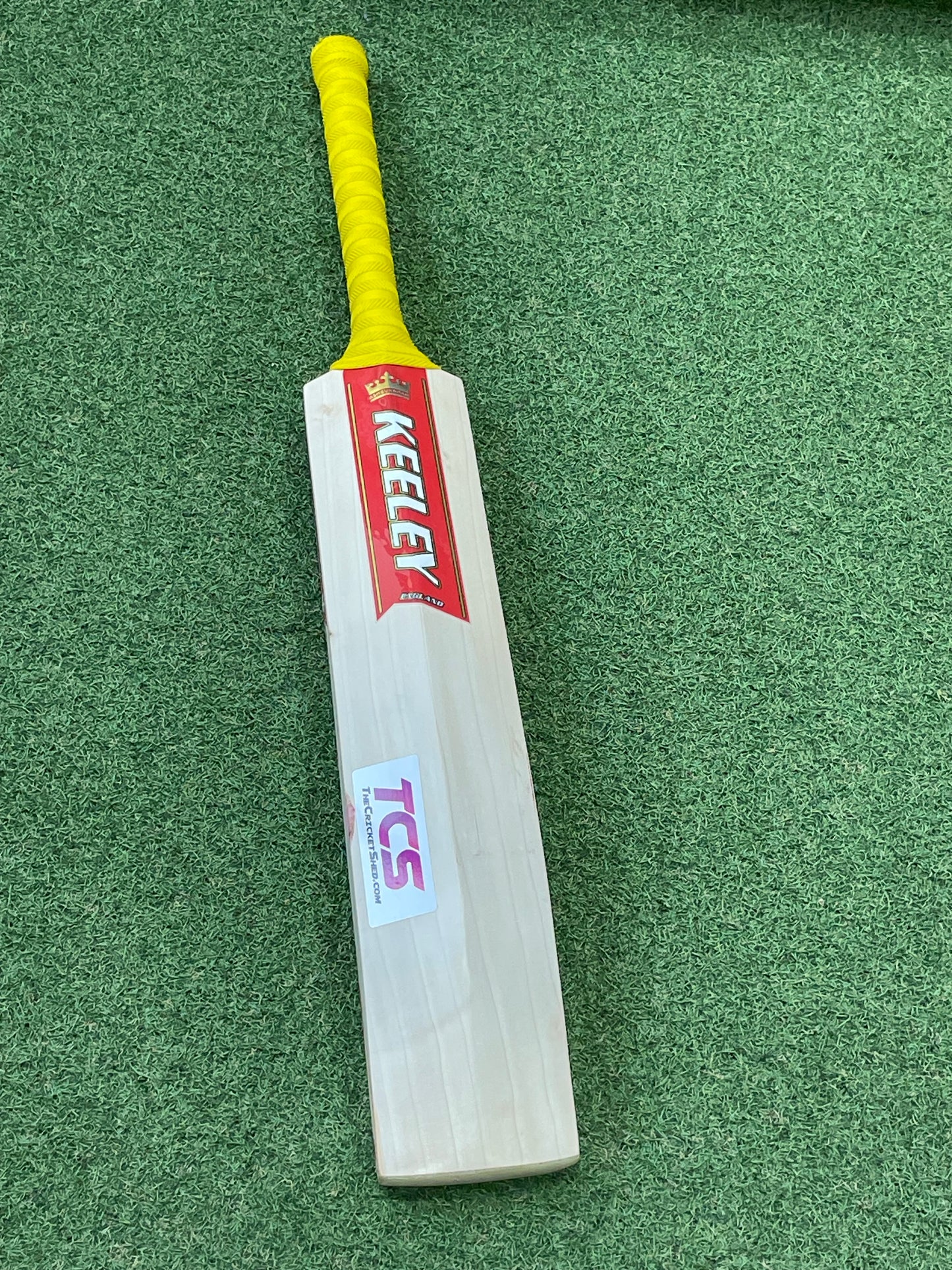 Used Keeley Superior Grade 1 Short Blade Long Handle Cricket Bat (2lb 12oz)