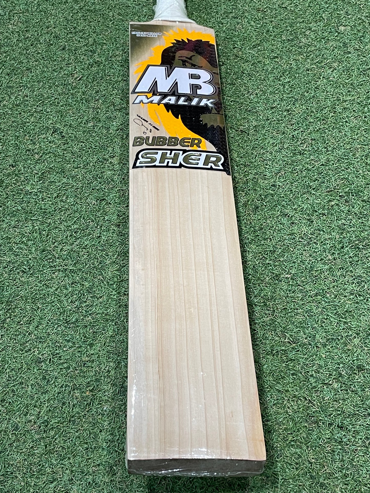 MB Malik Bubber Sher Laminate (Double Wood) Cricket Bat (2lb 10oz)