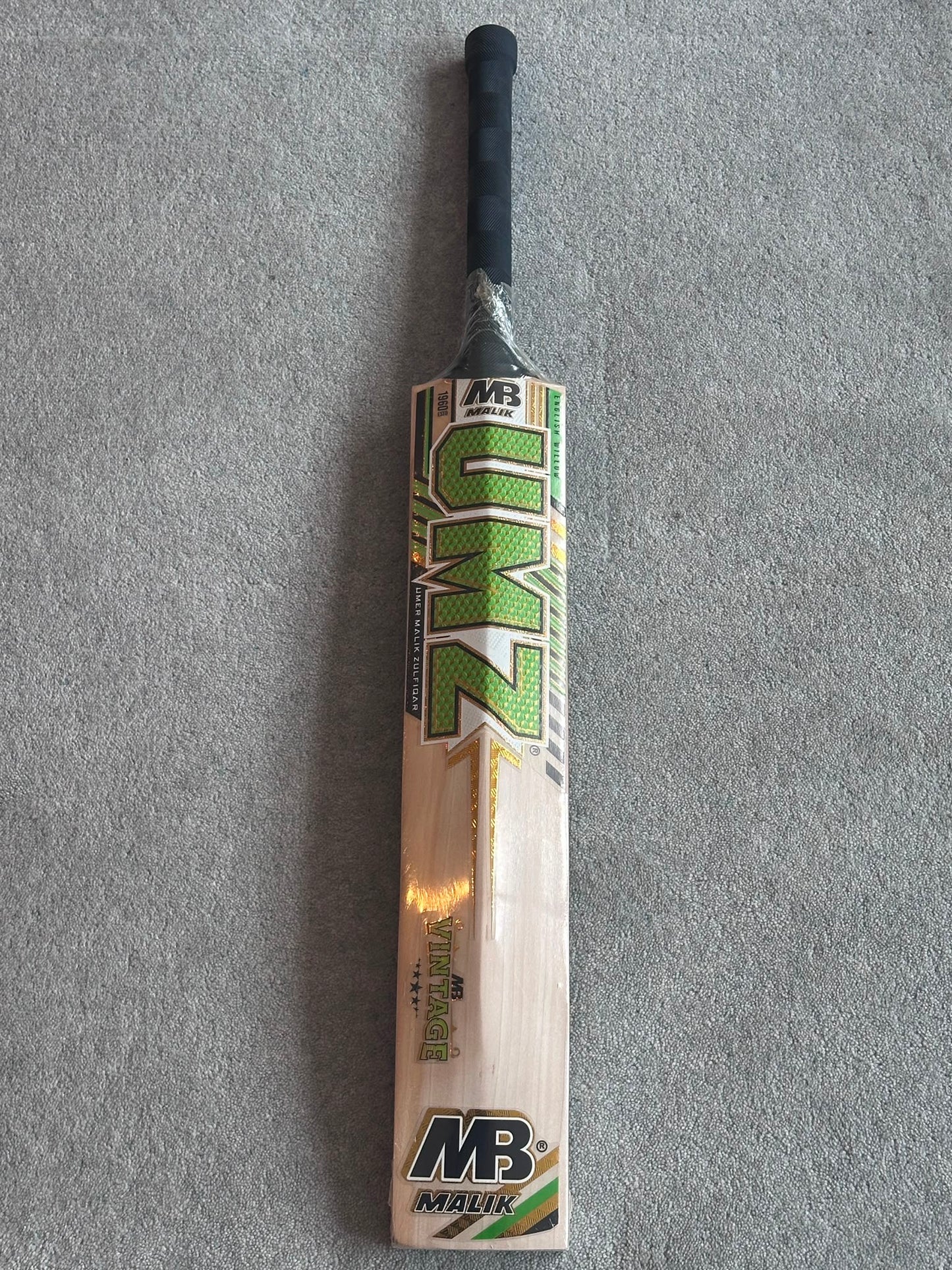 MB Malik UMZ Vintage 7 Star Laminate (Double Wood) Cricket Bat (2lb 9oz)
