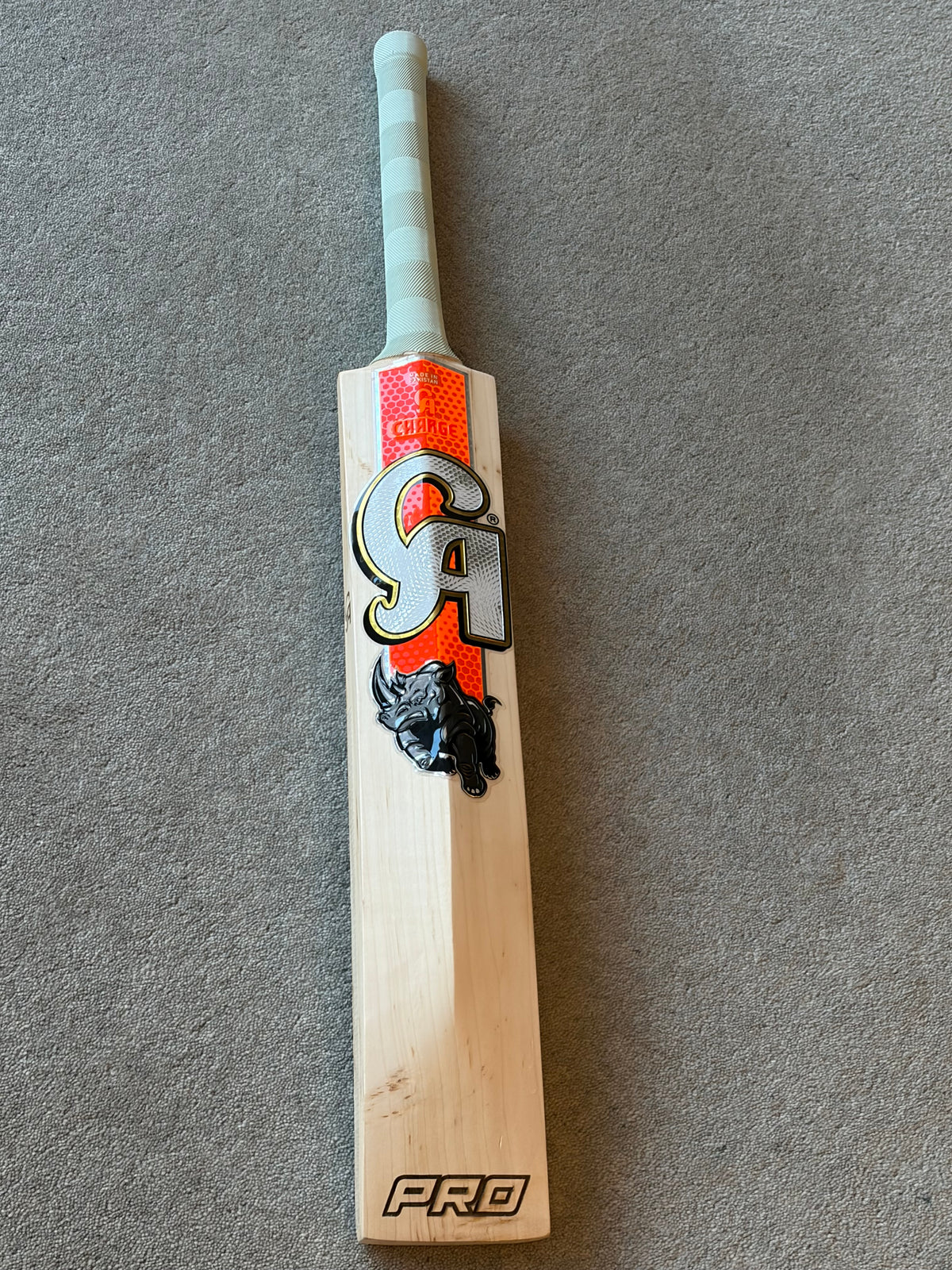 CA Pro Rage Professional Players Maaz Sadaqat Cricket Bat (2lb 8oz)