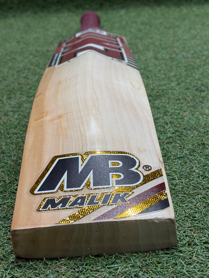 MB Malik UMZ Red Custom Cricket Bat (2lb 10oz)