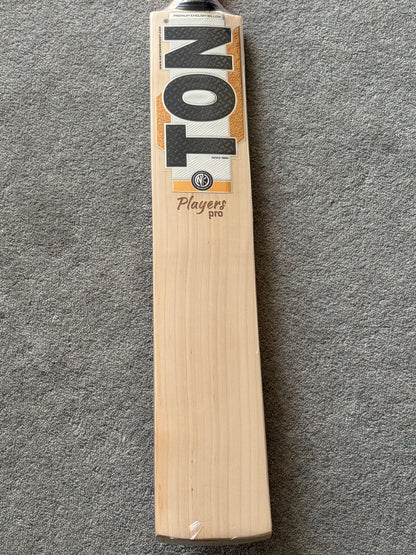 SS Ton Players Pro Abhishek Sharma Cricket Bat (2lb 8oz)