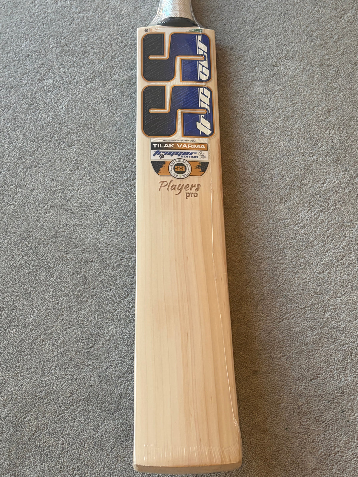 SS Ton Players Pro Tilak Verma Cricket Bat (2lb 8oz)