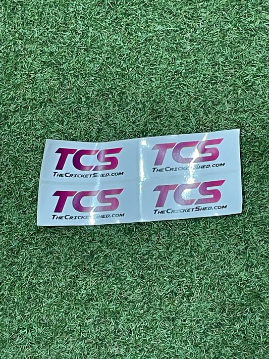 TCS Back Of The Bat Sponsor Cricket Bat Stickers