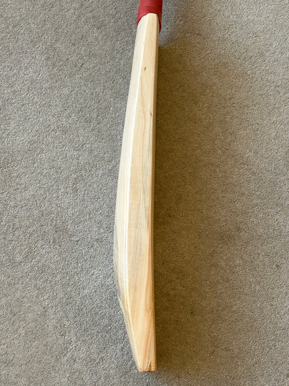 MB Malik Plain Blue Willow Cricket Bat (2lb 6oz)