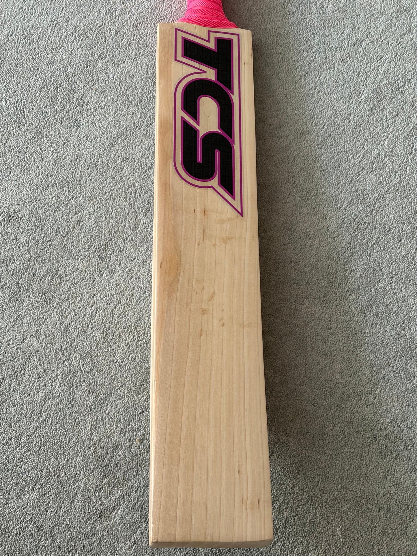 TCS Black/Pink Cricket Bat (2lb 9oz)