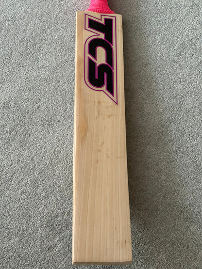 TCS Black/Pink Cricket Bat (2lb 9oz)