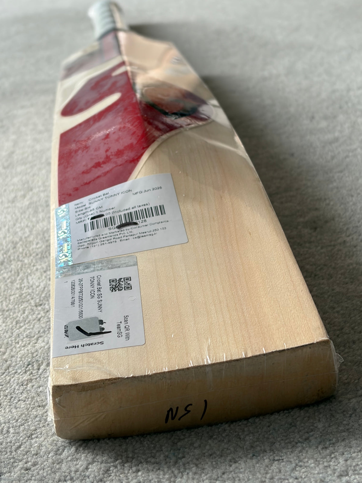 SG Sunny Tonny Icon Cricket Bat (2lb 9oz)