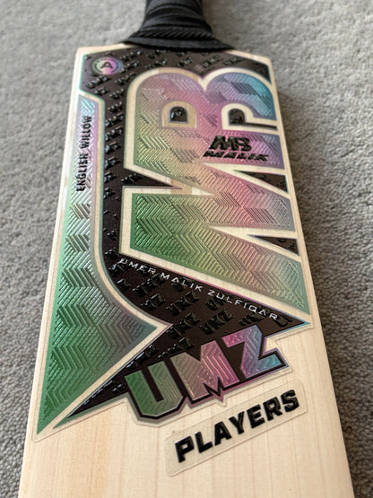 MB Malik UMZ Players Cricket Bat (2lb 10oz)