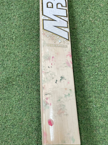 Used MB Malik Royale Supreme Cricket Bat (2lb 11oz)