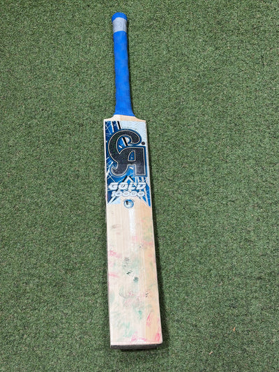 Used CA Gold 10000 Short Blade Long Handle Cricket Bat (2lb 11oz)