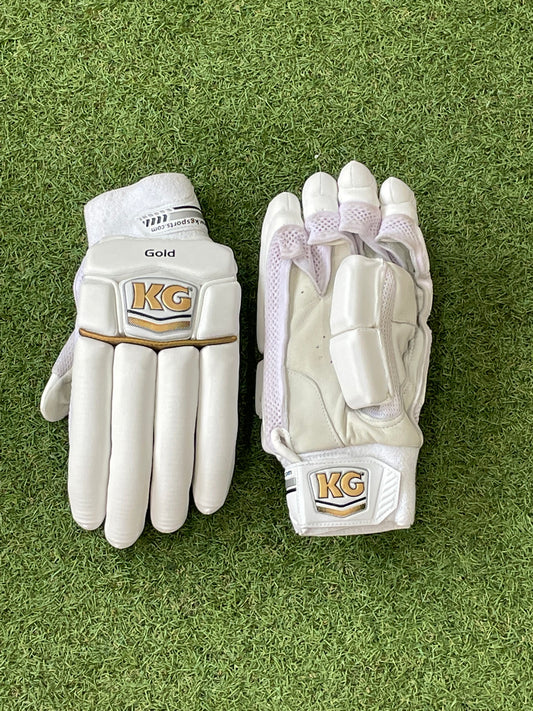 KG Gold Batting Gloves