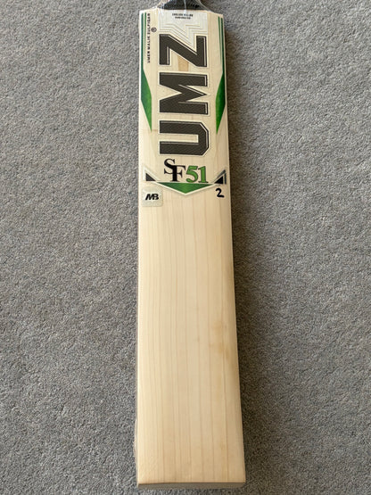 MB Malik UMZ SF51 Players Cricket Bat (2lb 9oz)