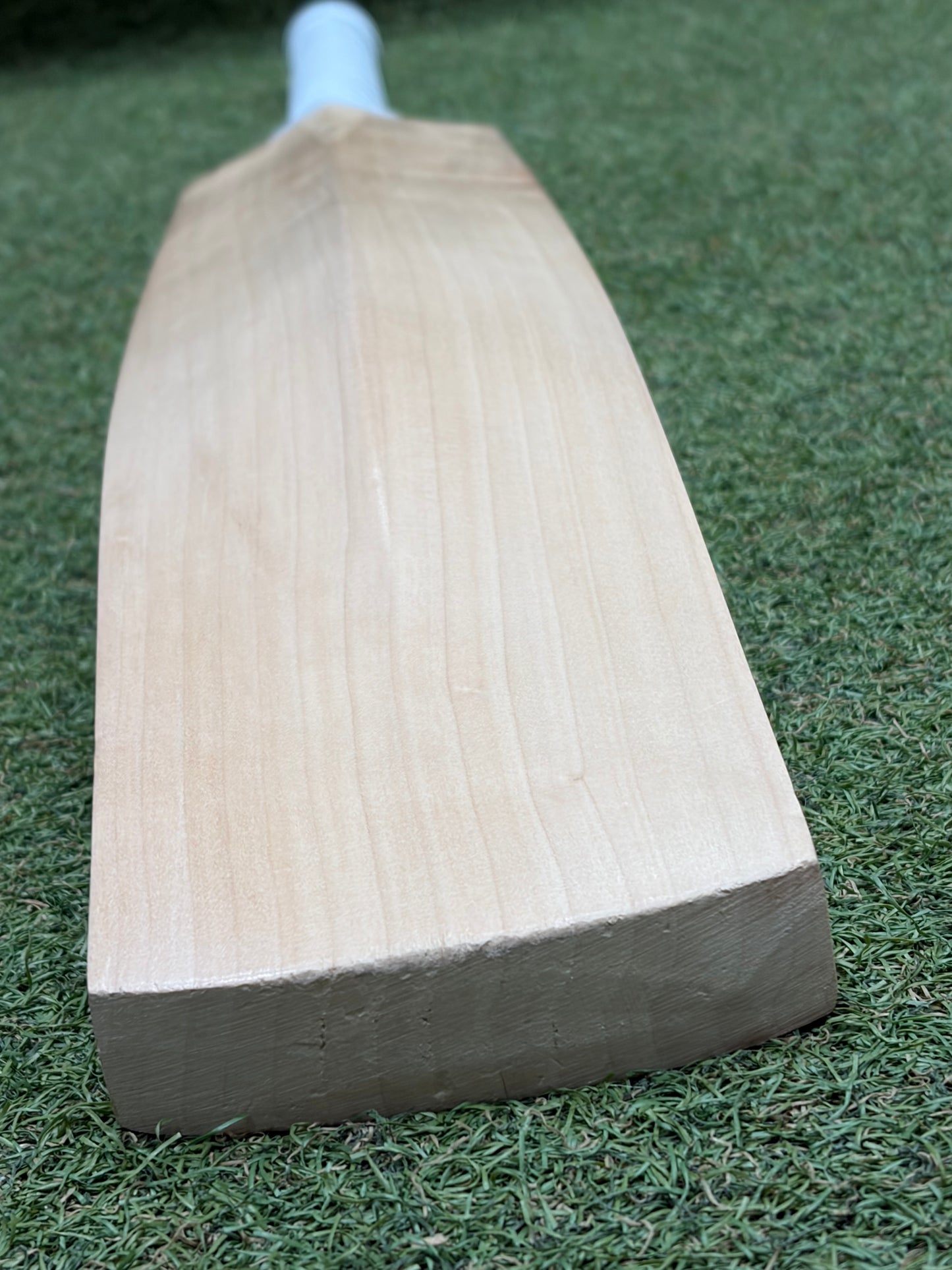 Plain Players UK Made Short Blade Long Handle Cricket Bat (2lb 10oz