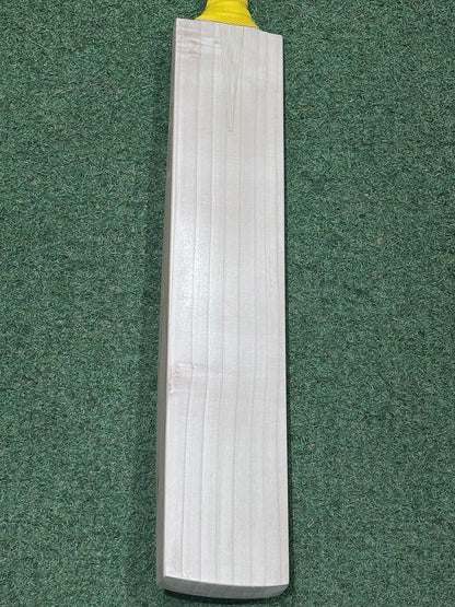 Plain UK Made Short Blade Long Handle Cricket Bat (2lb 11oz)