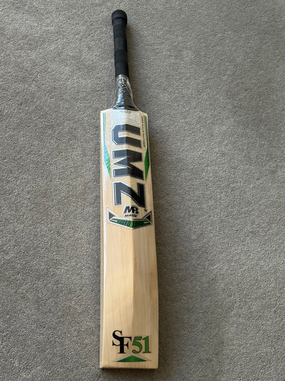 MB Malik UMZ SF51 Players Cricket Bat (2lb 9oz)