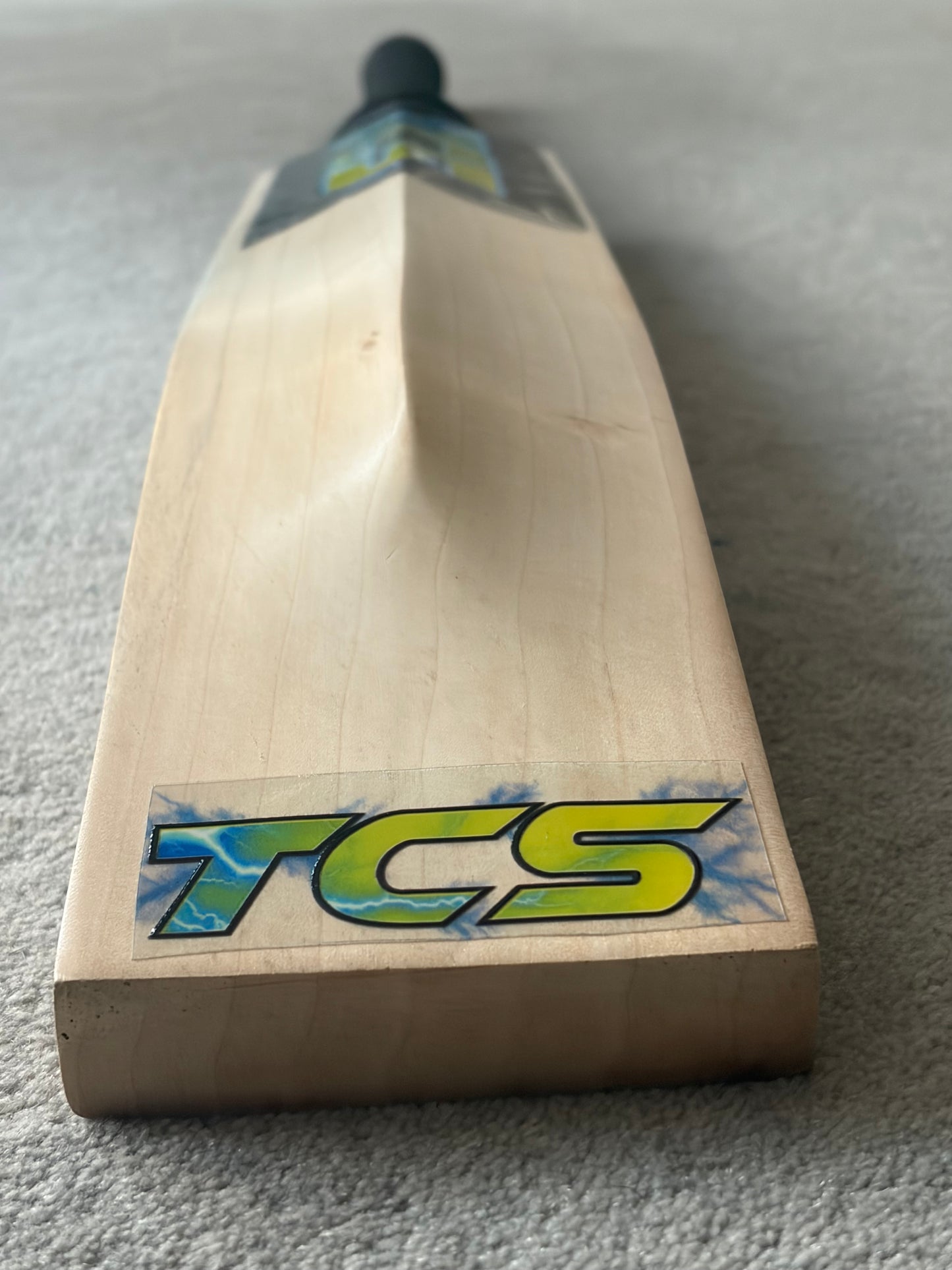 TCS Black Yellow Cricket Bat (2lb 7oz)