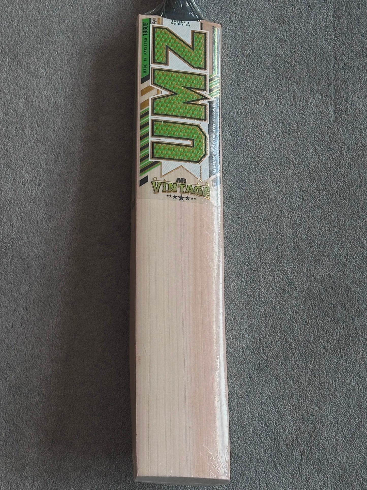 MB Malik UMZ Vintage 7 Star Laminate (Double Wood) Cricket Bat (2lb 9oz)