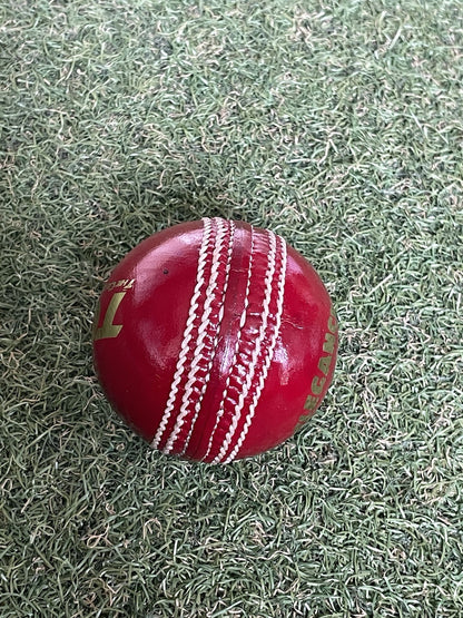 TCS Elegance Red Cricket Balls - Box Of 6 Balls - 156grams - 5.5oz